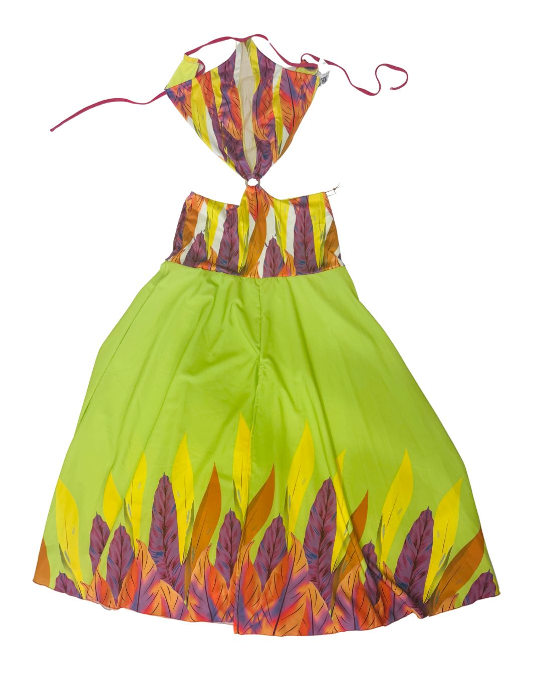 Jungle Fire Feather Dress