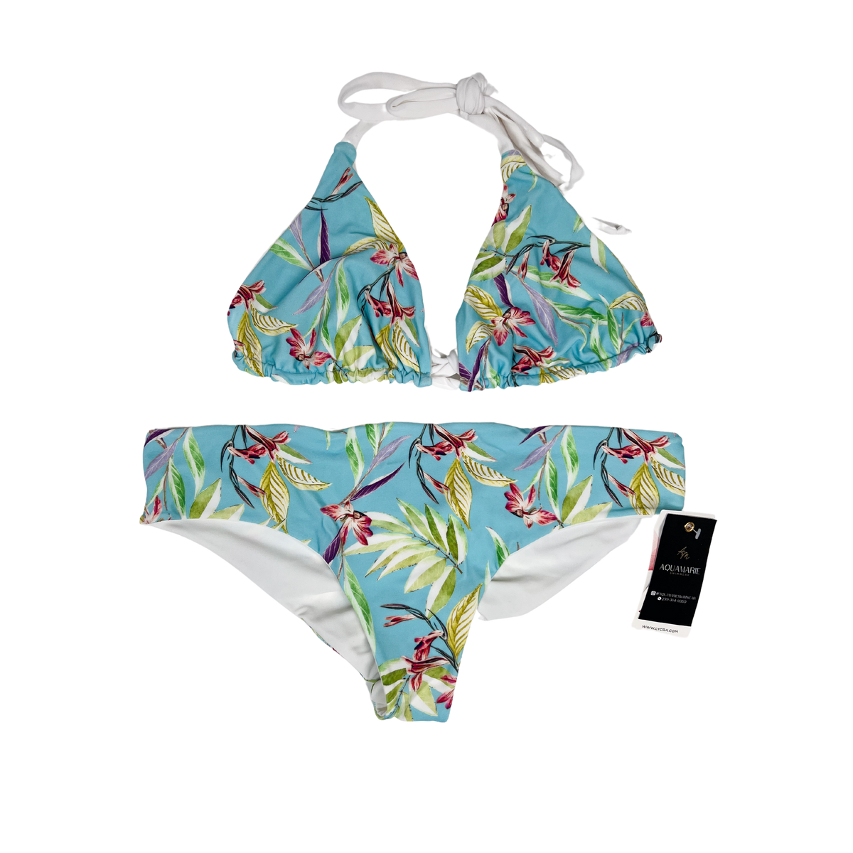 Bañador bikini tanga estampado