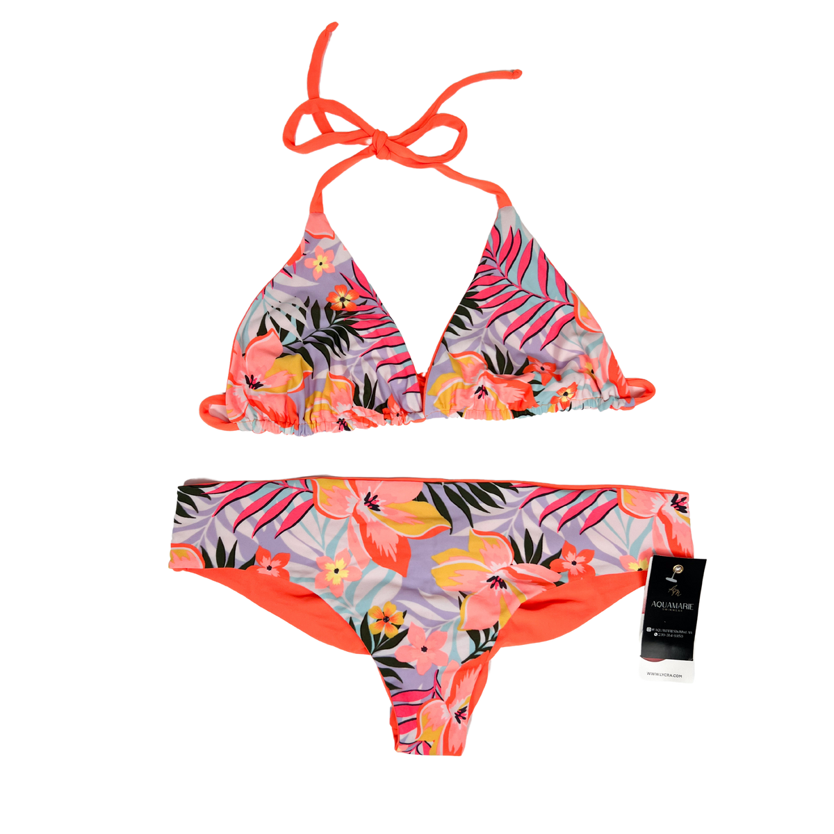 Bañador bikini tanga estampado