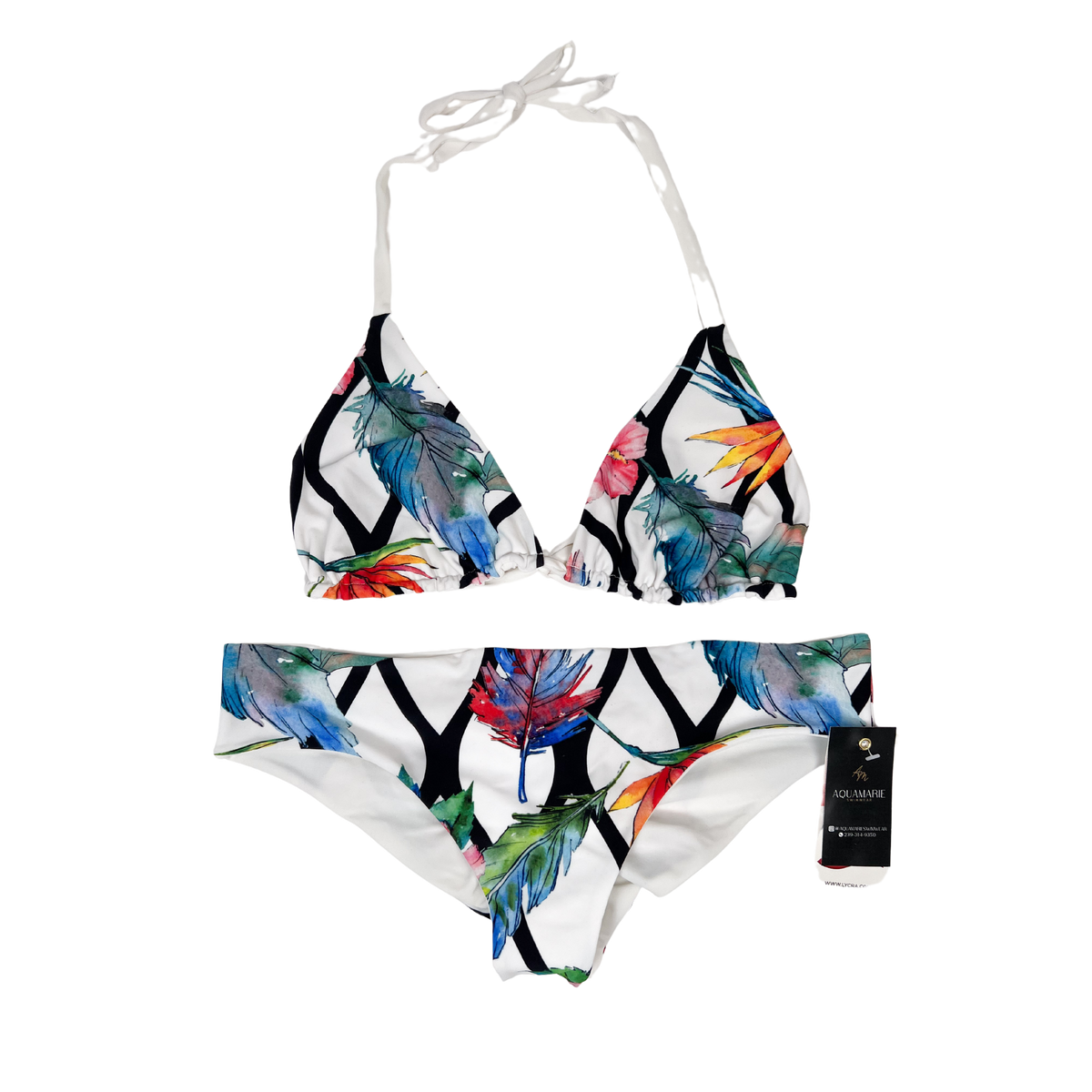 Bañador bikini tanga estampado