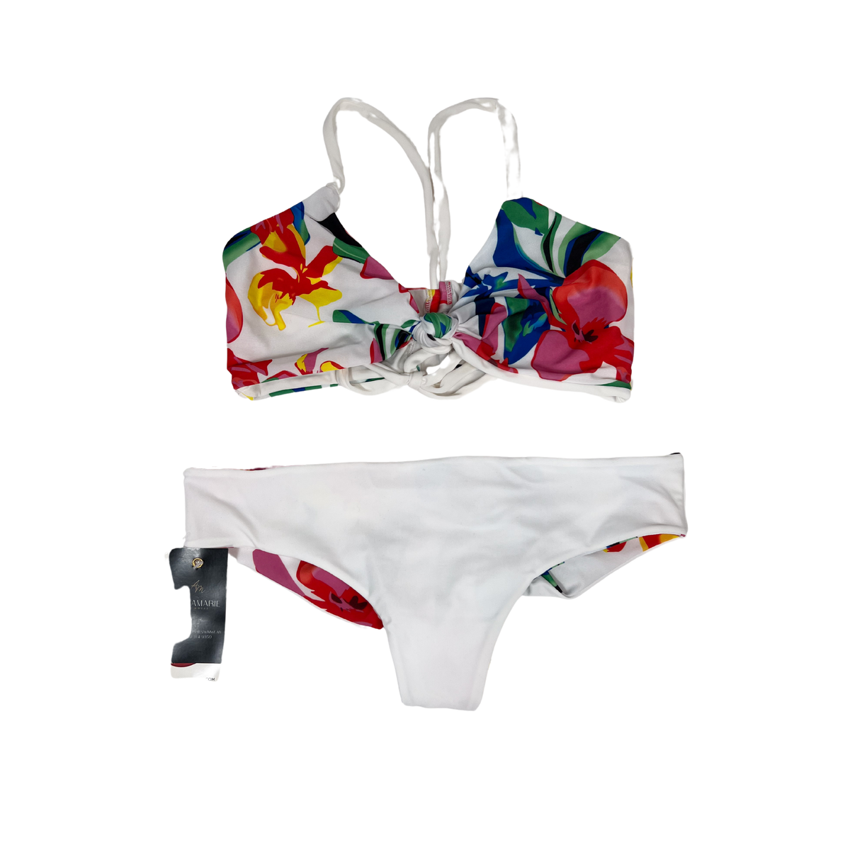 Bañador bikini tanga estampado